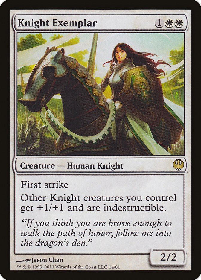 Knight Exemplar [Duel Decks: Knights vs. Dragons] Magic: The Gathering