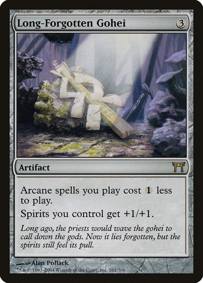 Long-Forgotten Gohei [Champions of Kamigawa] Magic: The Gathering