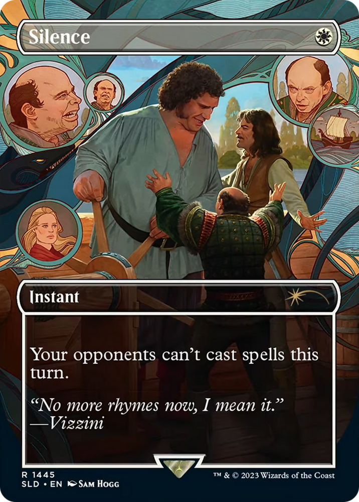 Silence [Secret Lair Drop Series] Magic: The Gathering