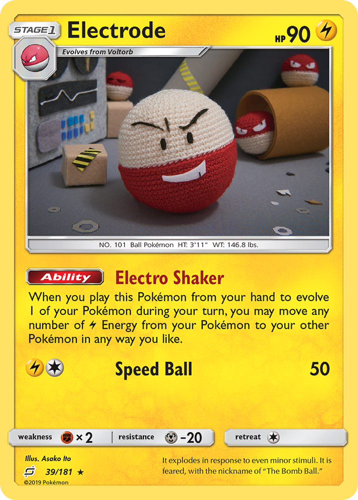 Electrode (39/181) [Sun & Moon: Team Up] Pokémon