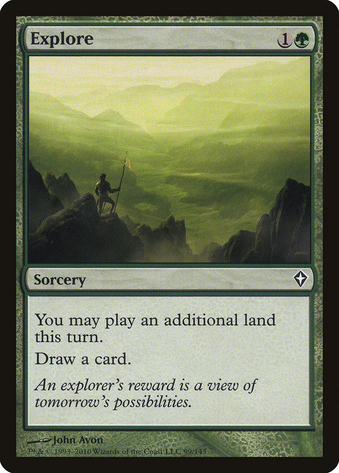 Explore [Worldwake] Magic: The Gathering
