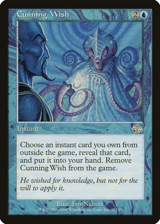 Cunning Wish [Judgment] Magic: The Gathering