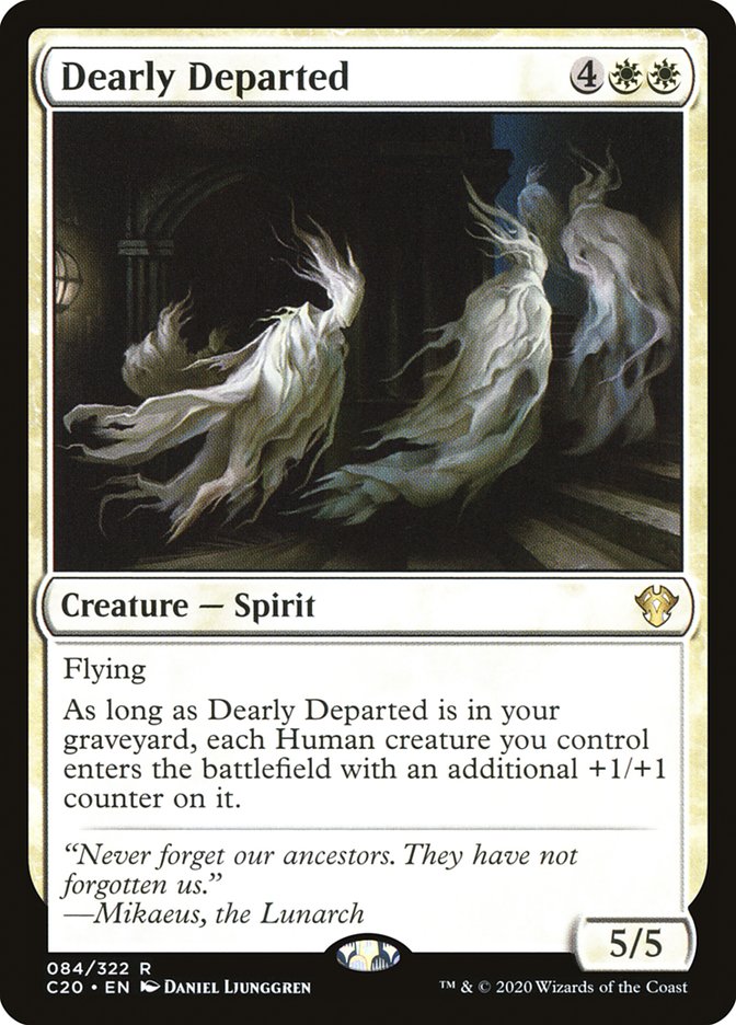 Dearly Departed [Commander 2020] Magic: The Gathering