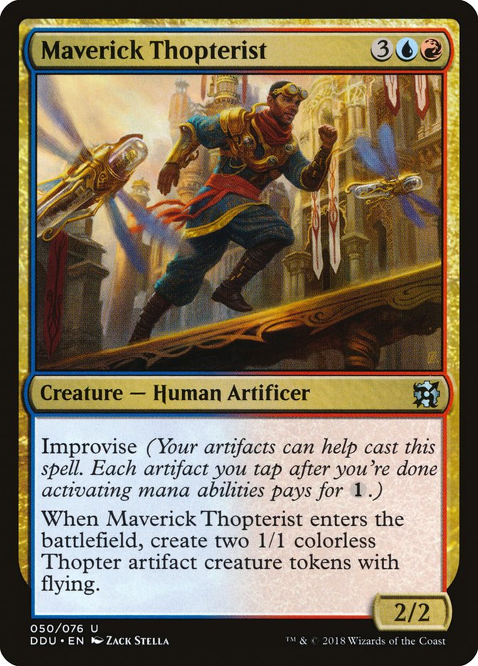 Maverick Thopterist [Duel Decks: Elves vs. Inventors] Magic: The Gathering