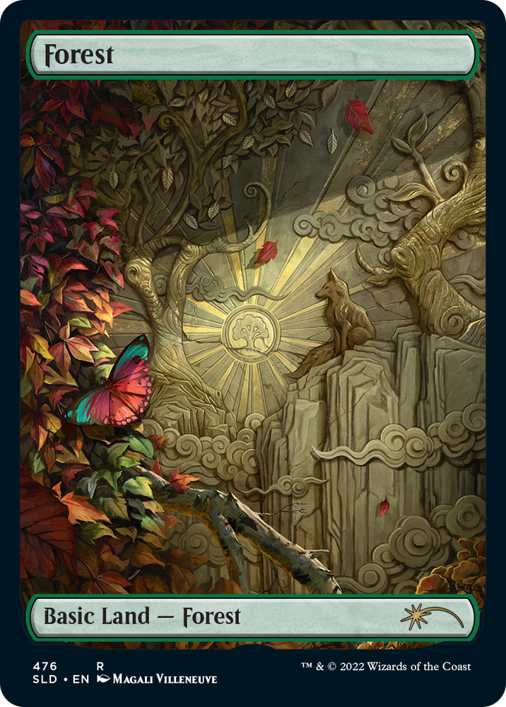 Forest (476) [Secret Lair Drop Series] Magic: The Gathering