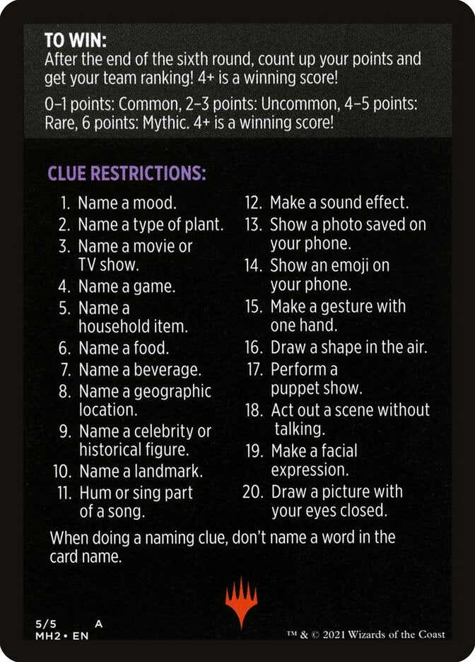 Totally Lost in Translation (Magic Minigame) [Modern Horizons 2 Minigame] Magic: The Gathering