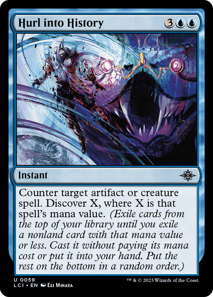 Hurl into History [The Lost Caverns of Ixalan] Magic: The Gathering