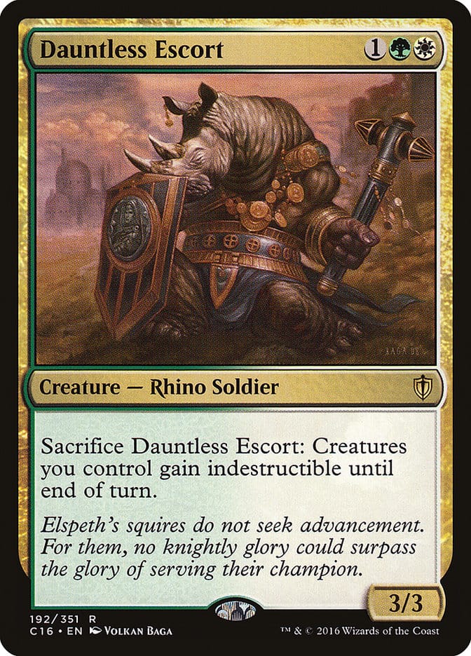 Dauntless Escort [Commander 2016] Magic: The Gathering