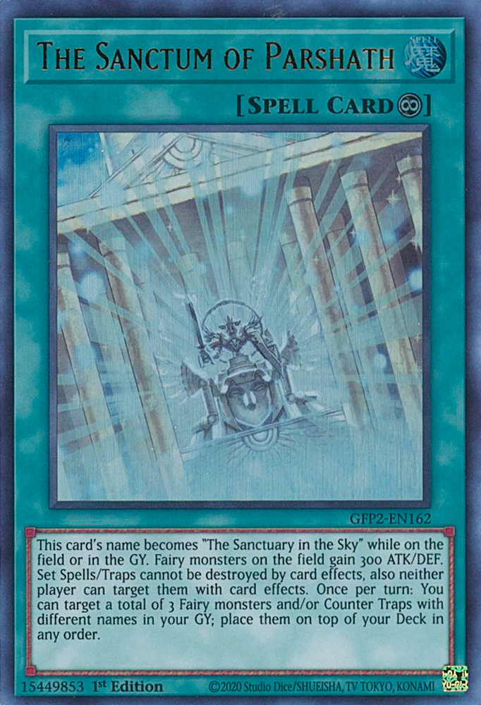 The Sanctum of Parshath [GFP2-EN162] Ultra Rare - Yugioh Cards For Your TCG Needs!