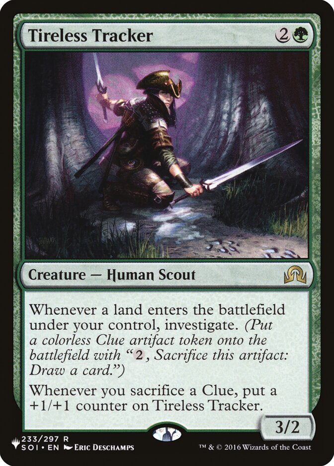 Tireless Tracker [The List] Magic: The Gathering