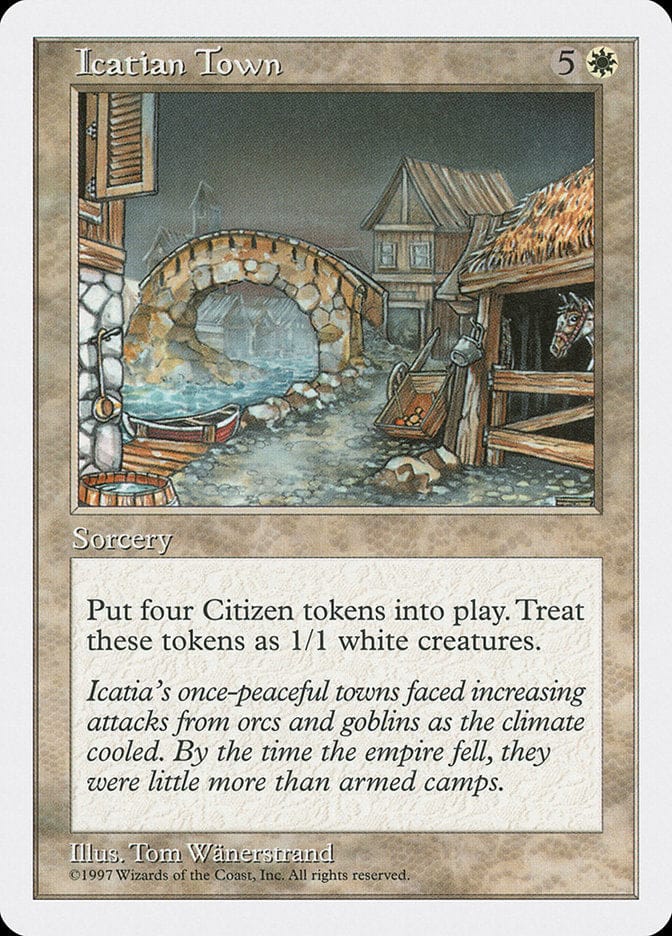 Icatian Town [Fifth Edition] Magic: The Gathering