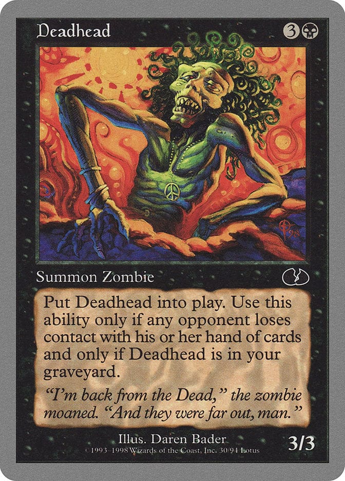 Deadhead [Unglued] Magic: The Gathering