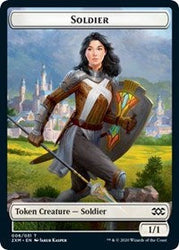 Soldier // Squirrel Double-Sided Token [Double Masters Tokens] Magic: The Gathering