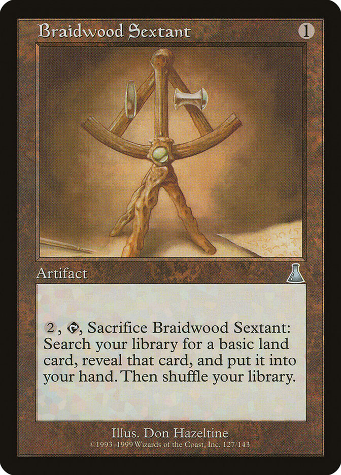 Braidwood Sextant [Urza's Destiny] Magic: The Gathering
