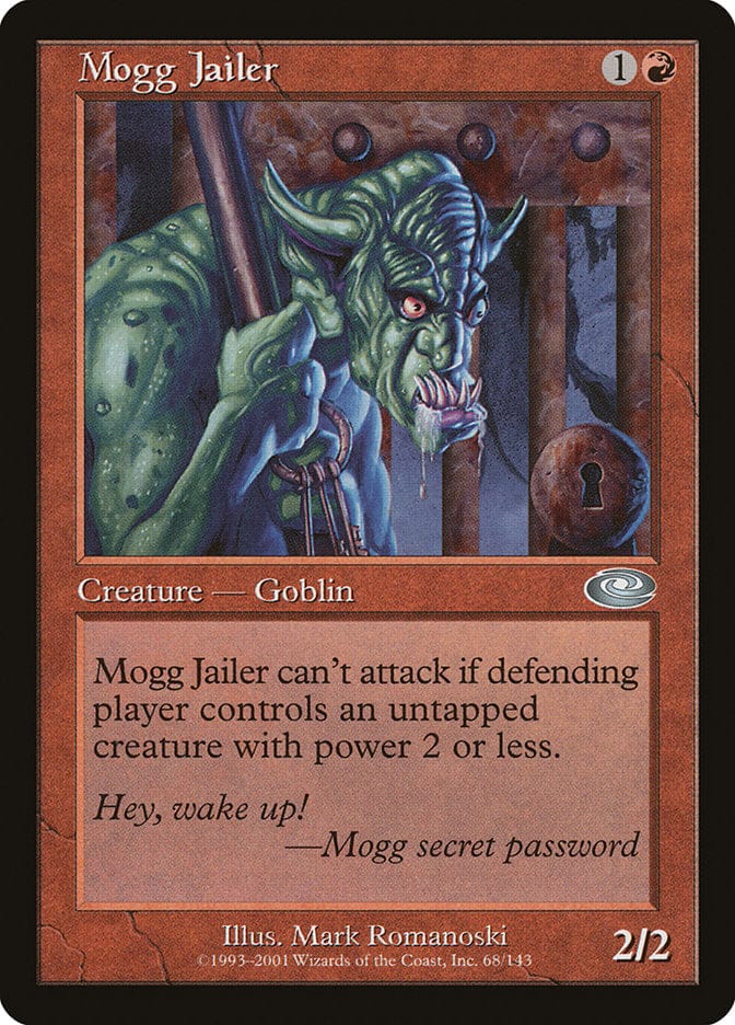 Mogg Jailer [Planeshift] Magic: The Gathering