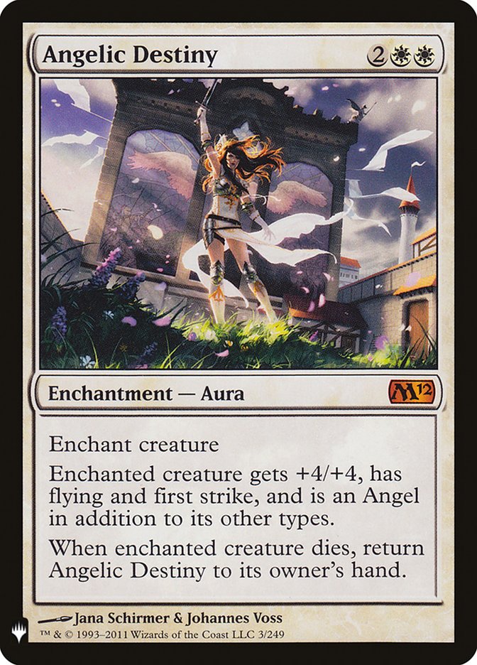 Angelic Destiny [Mystery Booster] Magic: The Gathering