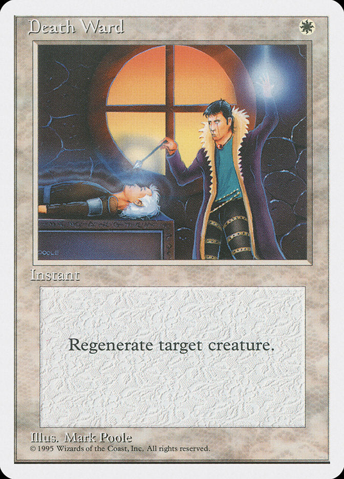 Death Ward [Fourth Edition] Magic: The Gathering