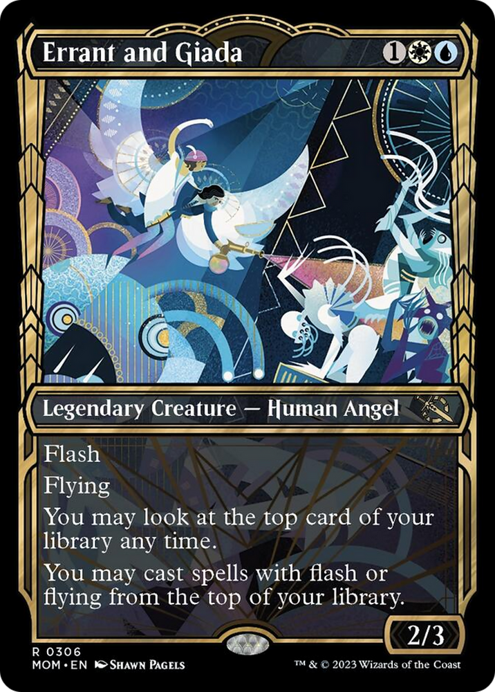 Errant and Giada (Showcase Planar Booster Fun) [March of the Machine] Magic: The Gathering