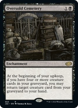 Oversold Cemetery [Jumpstart 2022] Magic: The Gathering