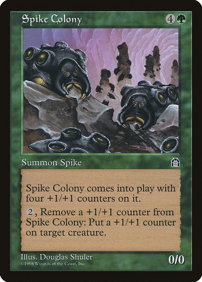Spike Colony [Stronghold] Magic: The Gathering
