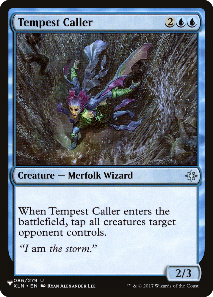 Tempest Caller [The List] Magic: The Gathering