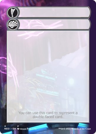 Helper Card (6/9) [Kamigawa: Neon Dynasty Tokens] Magic: The Gathering