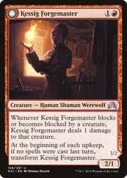 Kessig Forgemaster // Flameheart Werewolf [Shadows over Innistrad] Magic: The Gathering