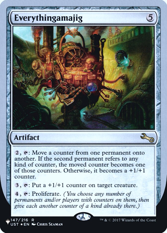 Everythingamajig (Counter) (Unfinity Foil Edition) [The List] Magic: The Gathering