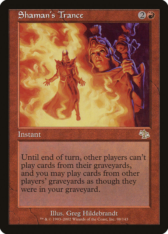 Shaman's Trance [Judgment] Magic: The Gathering