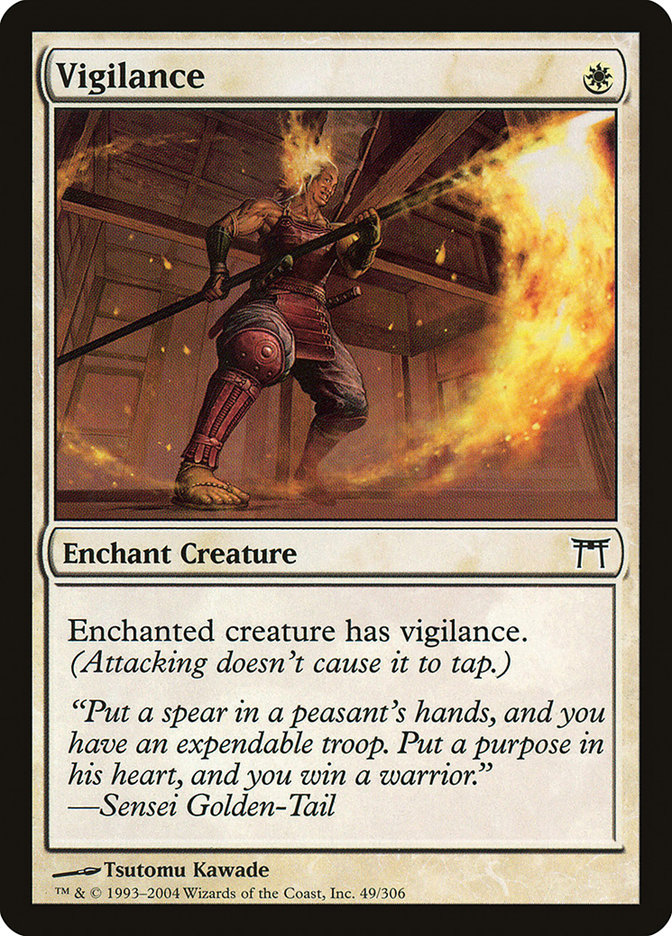 Vigilance [Champions of Kamigawa] Magic: The Gathering