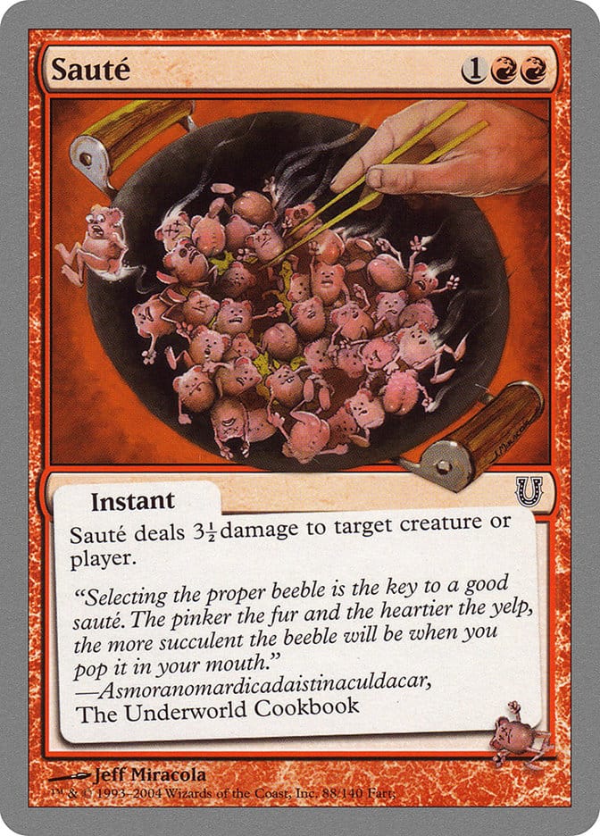 Saute [Unhinged] Magic: The Gathering