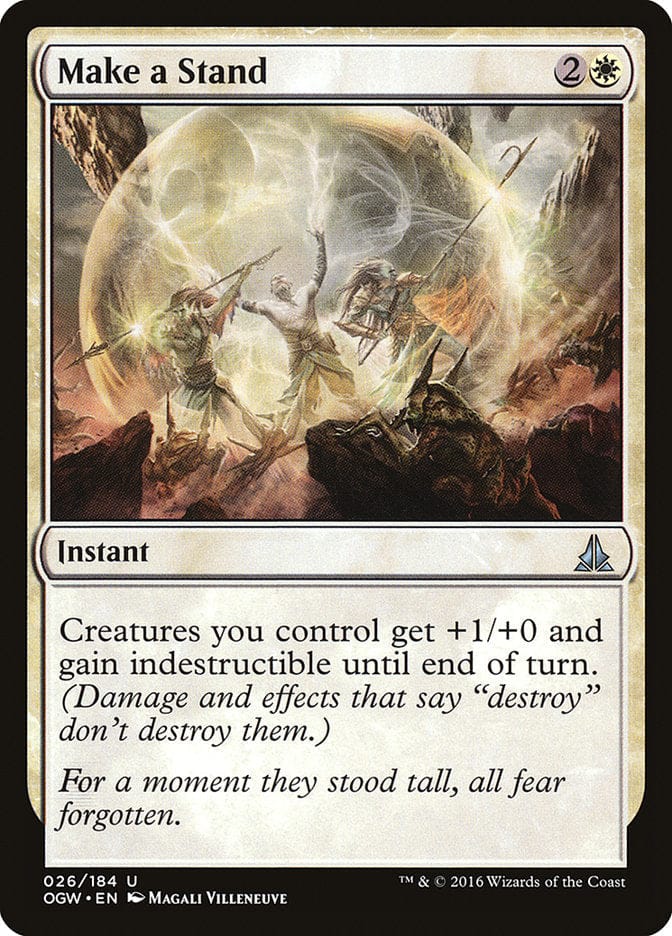 Make a Stand [Oath of the Gatewatch] Magic: The Gathering