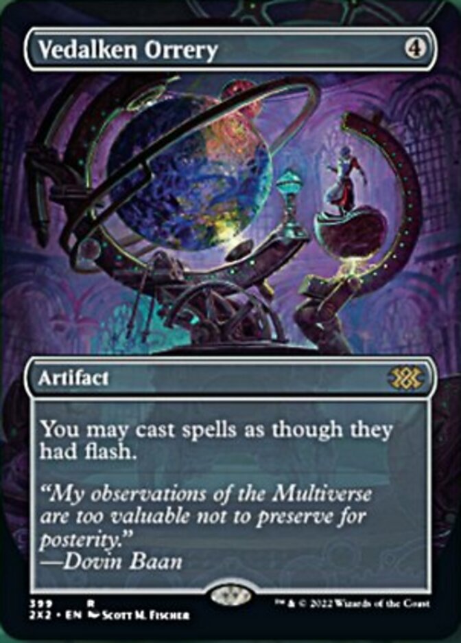 Vedalken Orrery (Borderless Alternate Art) [Double Masters 2022] Magic: The Gathering