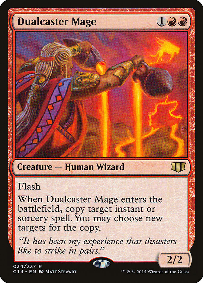 Dualcaster Mage [Commander 2014] Magic: The Gathering