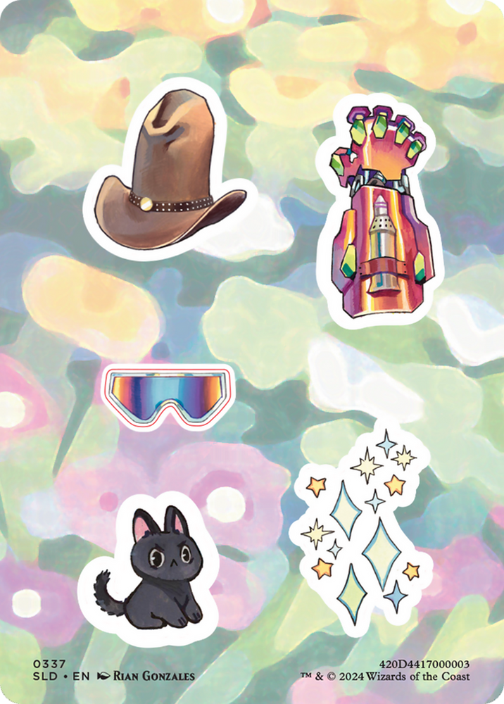 Sticker Sheet (0337) [Secret Lair Drop Series] Magic: The Gathering