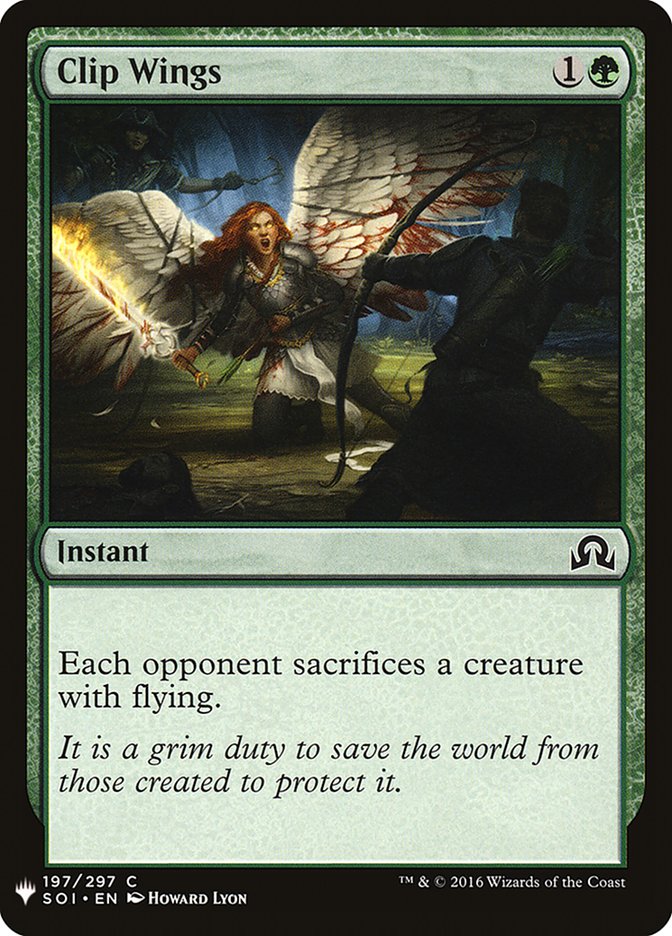 Clip Wings [Mystery Booster] Magic: The Gathering