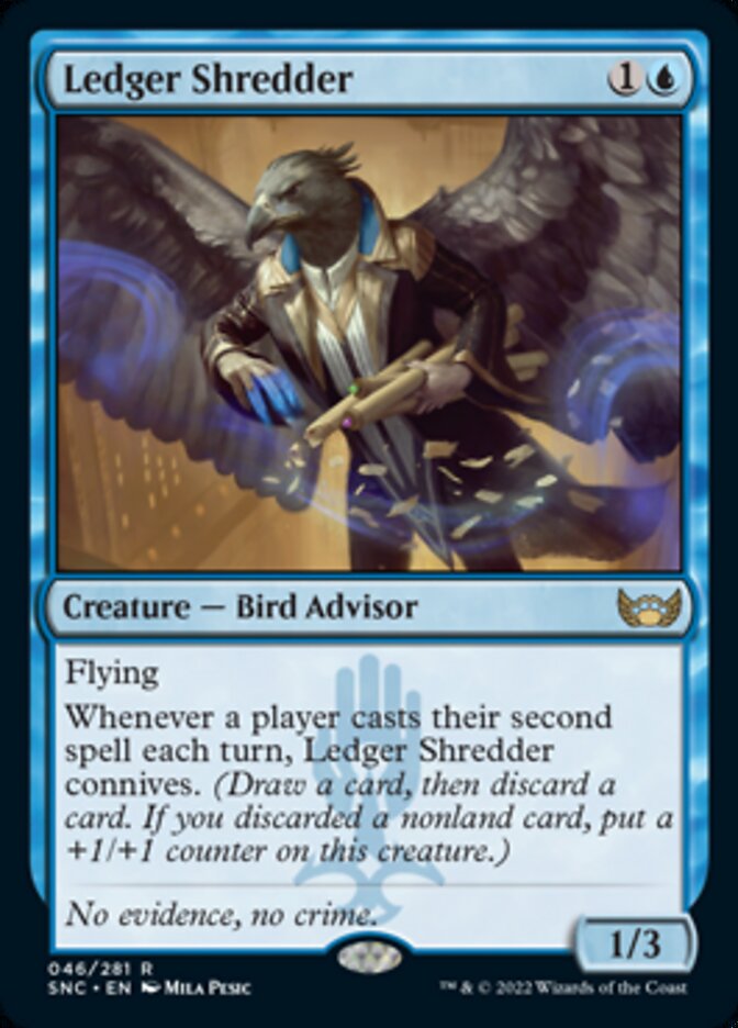 Ledger Shredder [Streets of New Capenna] Magic: The Gathering