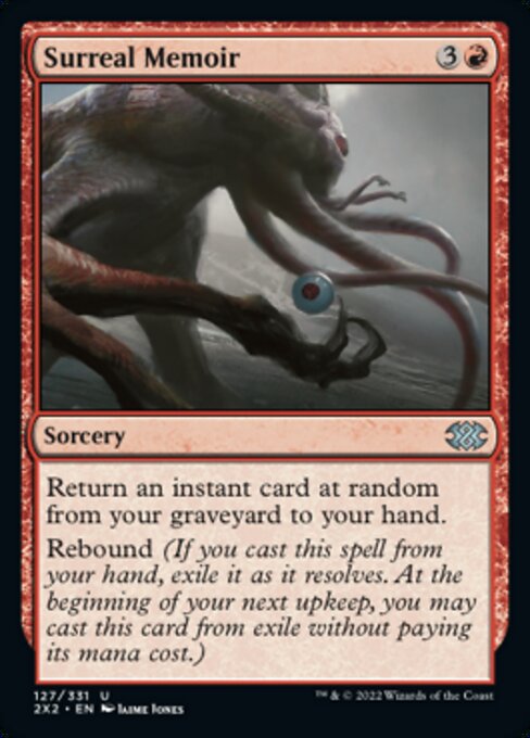 Surreal Memoir [Double Masters 2022] Magic: The Gathering