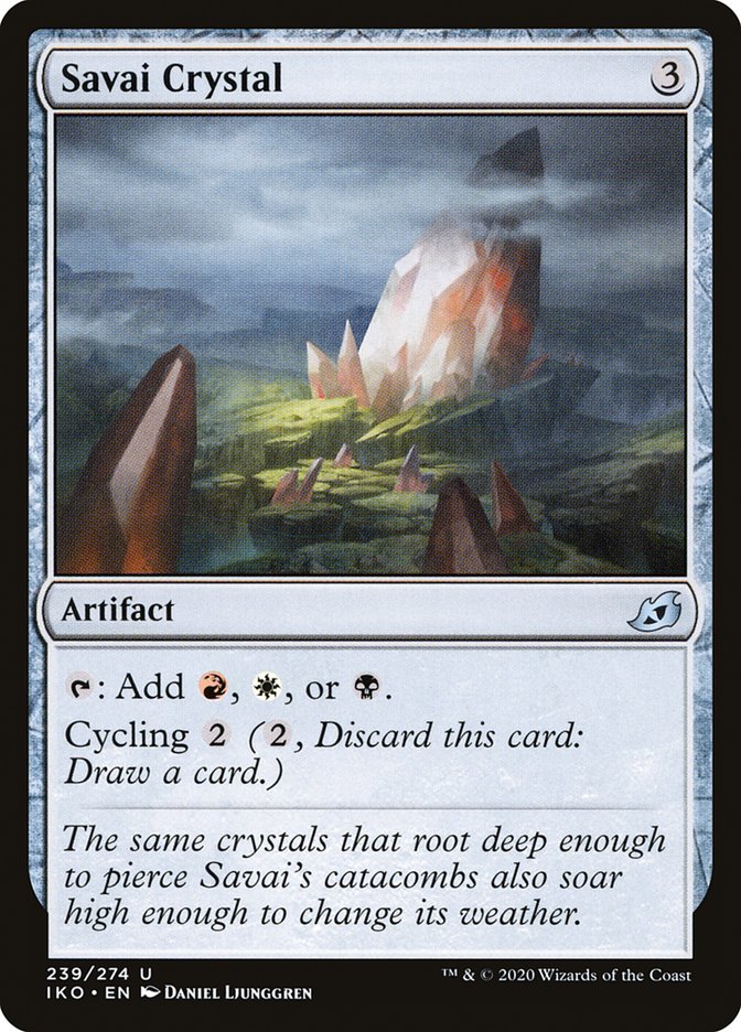Savai Crystal [Ikoria: Lair of Behemoths] Magic: The Gathering