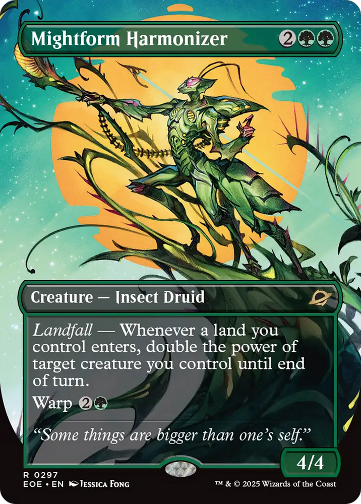 Mightform Harmonizer (Borderless) [Edge of Eternities] Magic: The Gathering