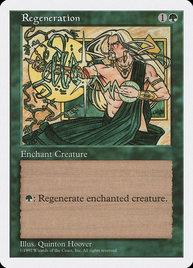 Regeneration [Fifth Edition] Magic: The Gathering