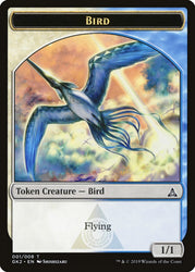 Bird // Thopter Double-Sided Token [Ravnica Allegiance Guild Kit Tokens] Magic: The Gathering