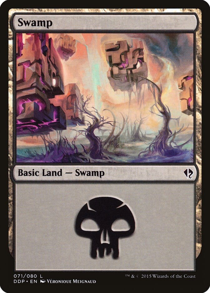 Swamp (71) [Duel Decks: Zendikar vs. Eldrazi] Magic: The Gathering