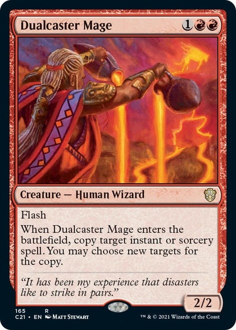 Dualcaster Mage [Commander 2021] Magic: The Gathering
