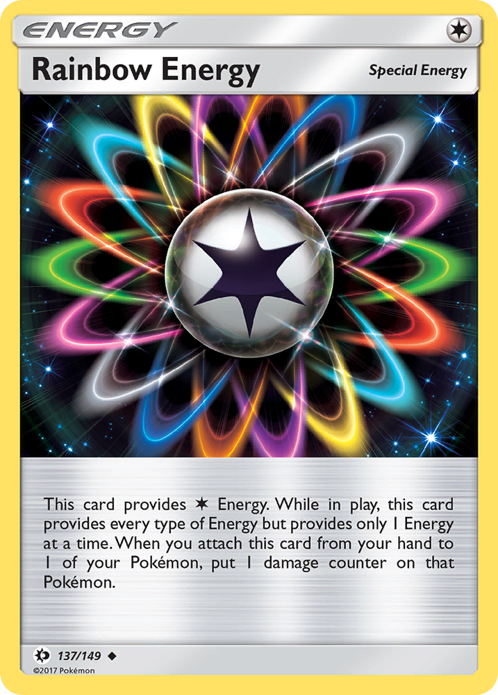 Rainbow Energy (137/149) [Sun & Moon: Base Set] Pokémon