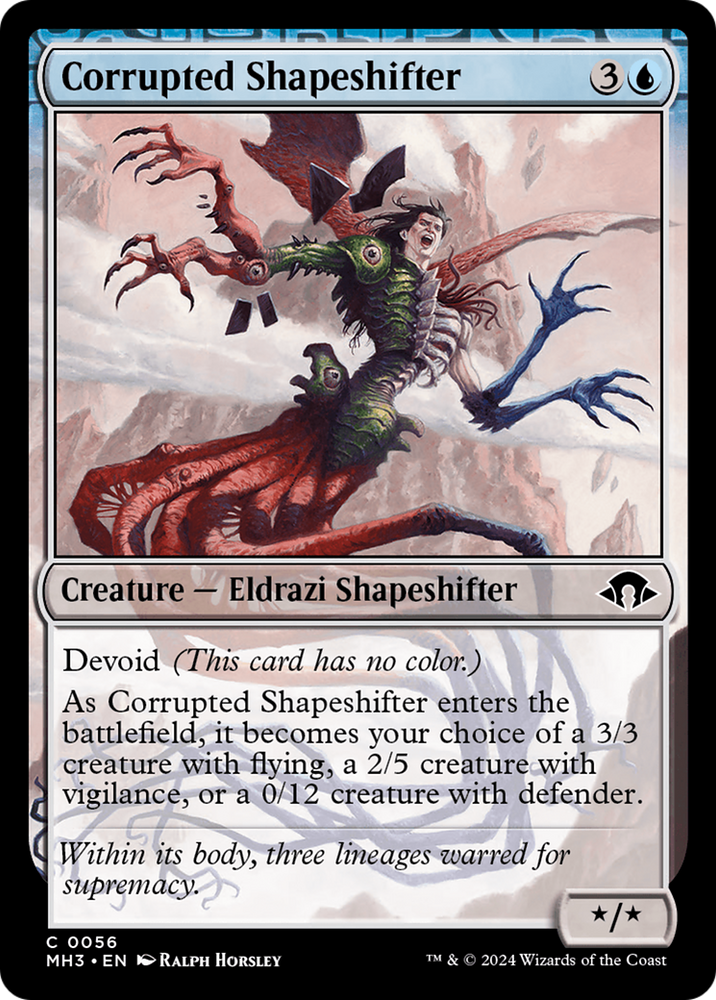 Corrupted Shapeshifter [Modern Horizons 3] Magic: The Gathering