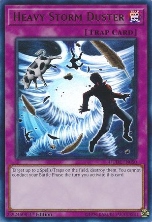 Heavy Storm Duster [DUDE-EN050] Ultra Rare - Yugioh Cards For Your TCG Needs
