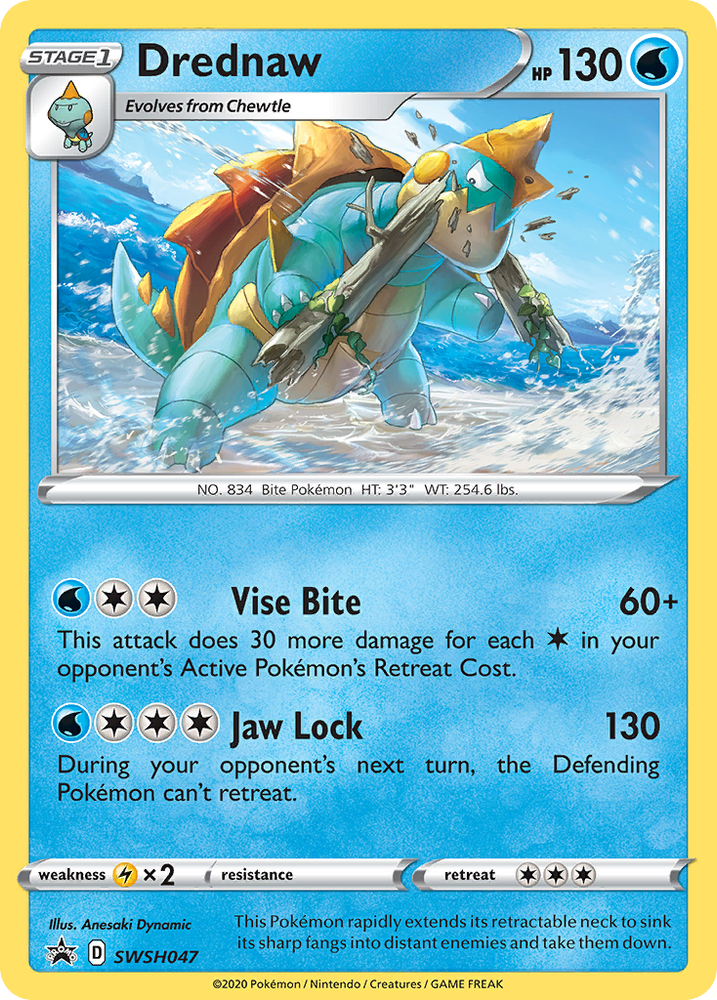 Drednaw (SWSH047) [Sword & Shield: Black Star Promos] Pokémon