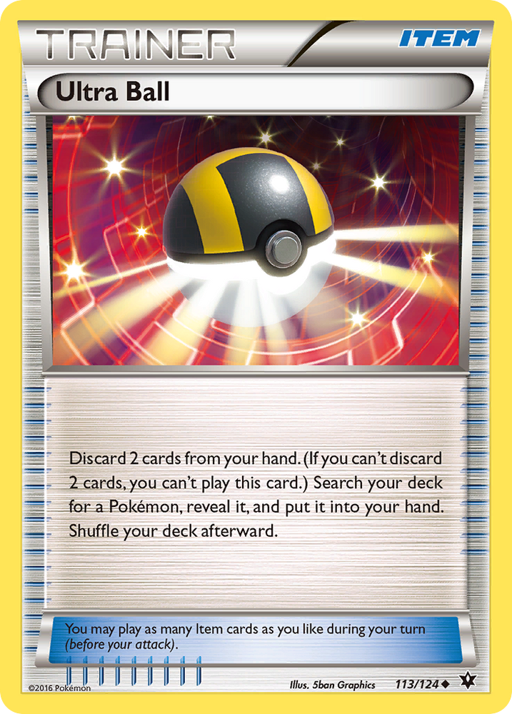 Ultra Ball (113/124) [XY: Fates Collide] Pokémon