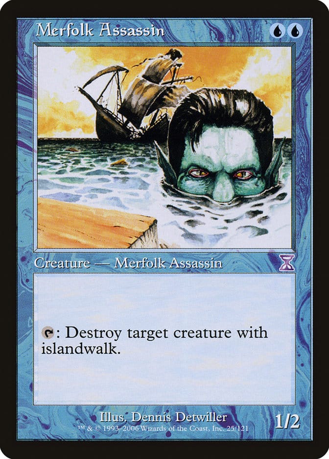 Merfolk Assassin [Time Spiral Timeshifted] Magic: The Gathering